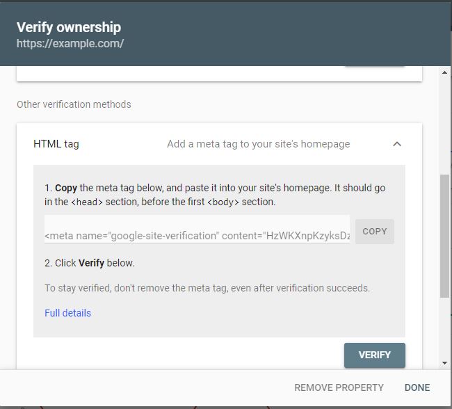 HTML Tag  Verifcation